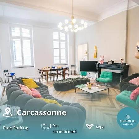 Luxueux-climatisation-3 Chambres-2sdb-garage -aj Apartmán